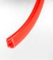 Preview: PVC-Kantenschutzprofil mit Stahleinlage Farbe Erdbeerrot 14x16,5 Klemmbereich 6-8mm