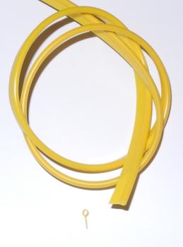 PVC-Kederband Farbe zinkgelb Gesamthöhe 11,5mm