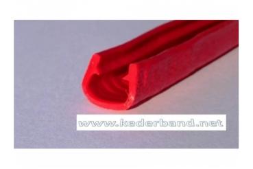 Kantenschutzprofil Weich-PVC Klemmprofil 9 - 14mm Maße 20,0x15,8mm Farbe verkehrsrot