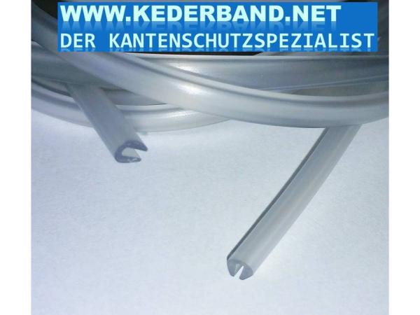 Kantenschutzprofil U-Profil 3,5x5,0mm., transparent