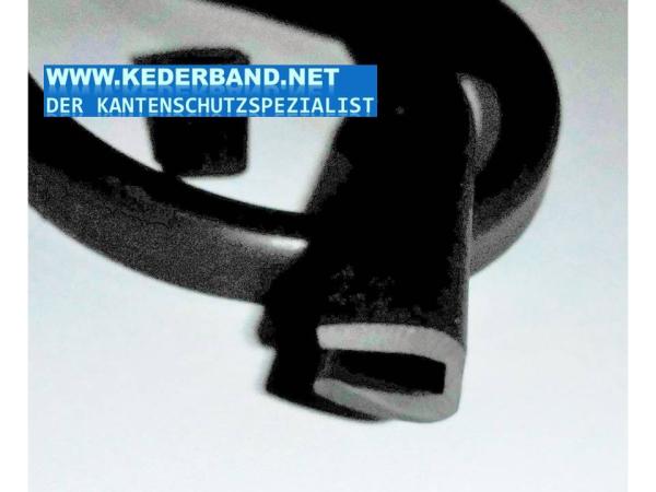 Kantenschutzprofil Farbe schwarz Maße 5,5x8mm für jeden Einsatz