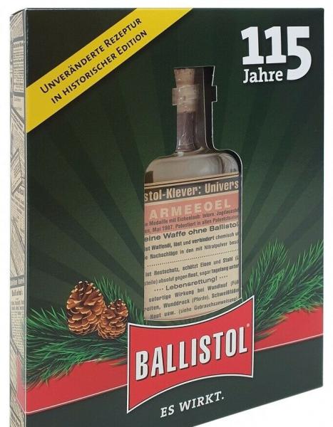 Ballistol Universalöl Nostalgie Glasflasche 100ml in Geschenkebox (Grundpreis 1 Liter = 95,50 €)